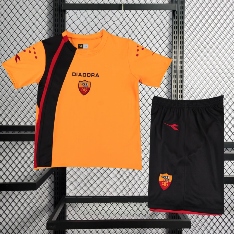 Retro KIDS 2005-06 KIDS AS Roma Home Football jersey retro