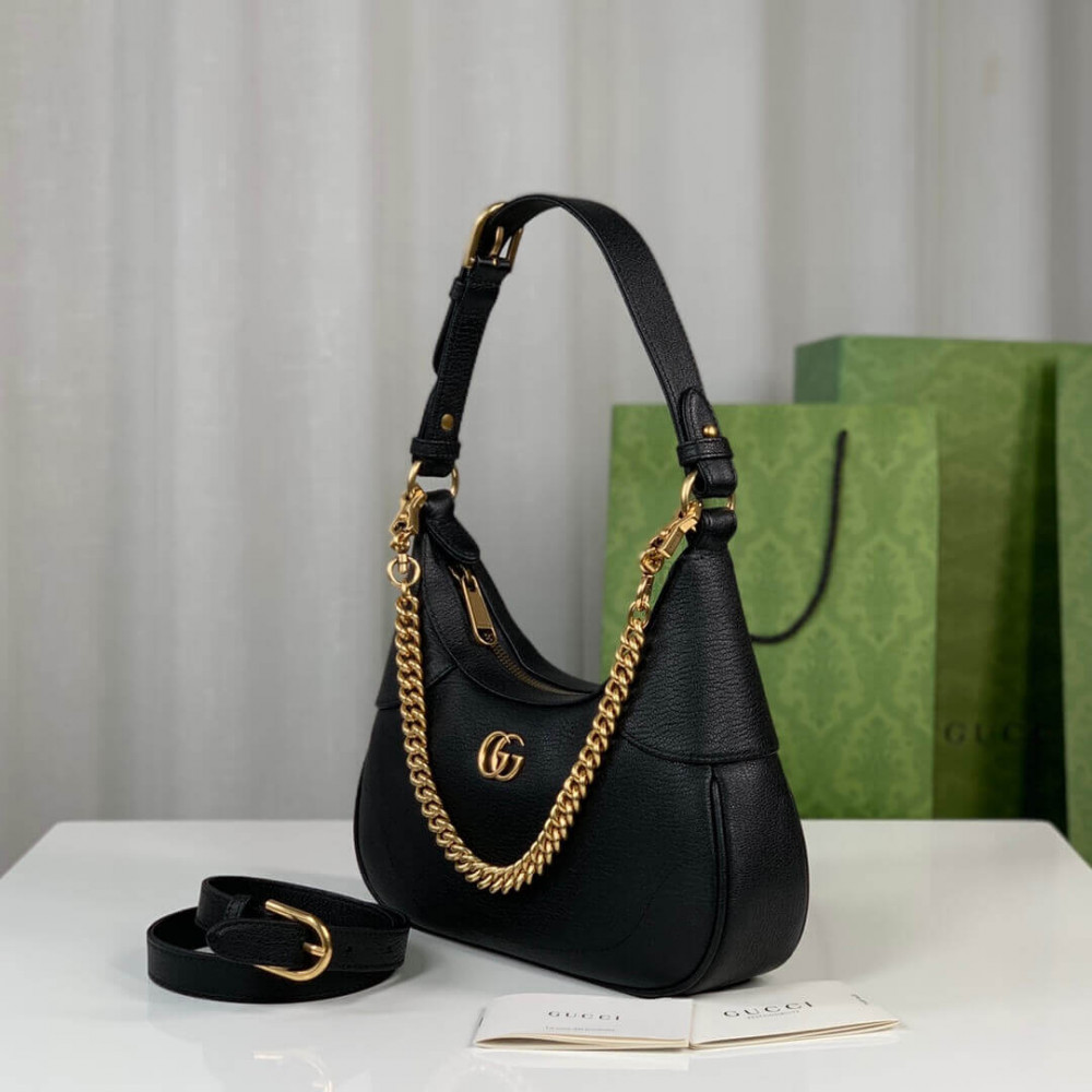 Gucci Aphrodite Small Shoulder Bag Black