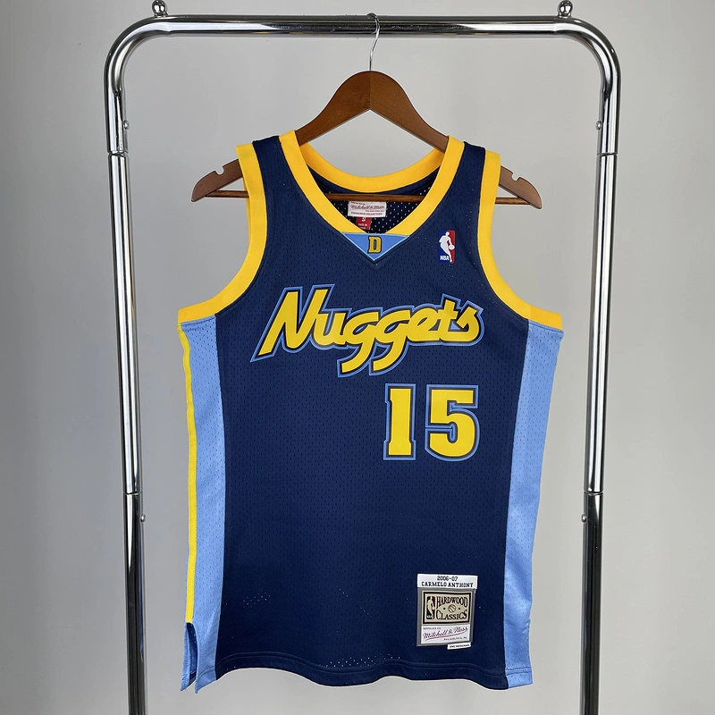 2006-67 NBA Denver Nuggets 15 ANTHONY Basketball jersey