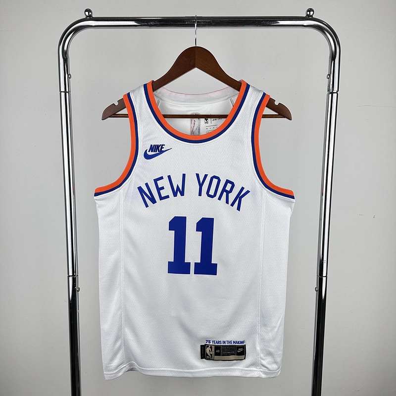 2022 New York Knicks 11 BRUNSON Basketball Jersey
