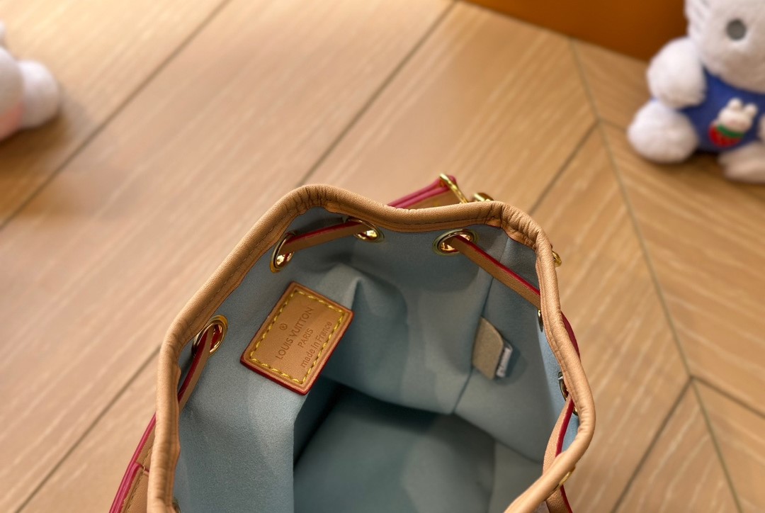 Louis Vuitton Nano No  Damier Canvas Pistachio 16Cm N40640
