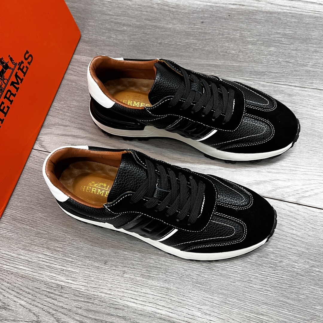 Hermes Trail Sneaker Black