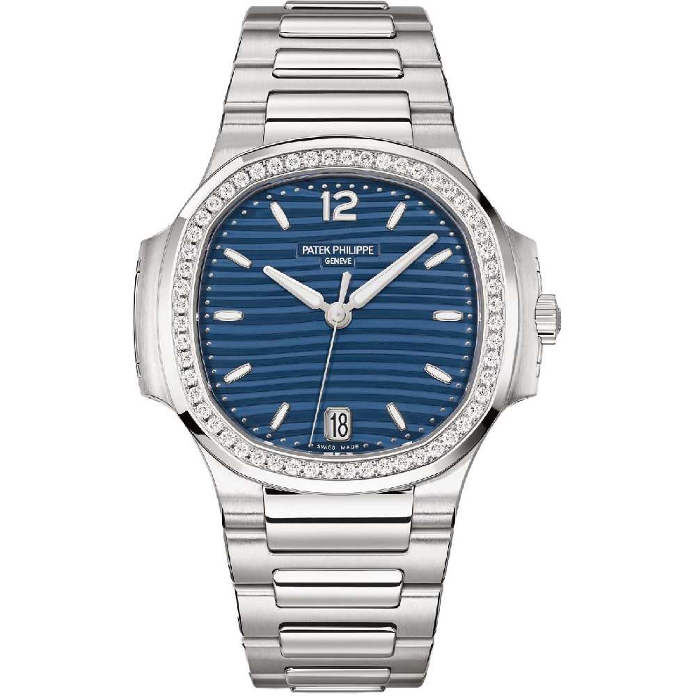 PATEK PHILIPPE NAUTILUS Steel with Blue Opaline dial 35MM