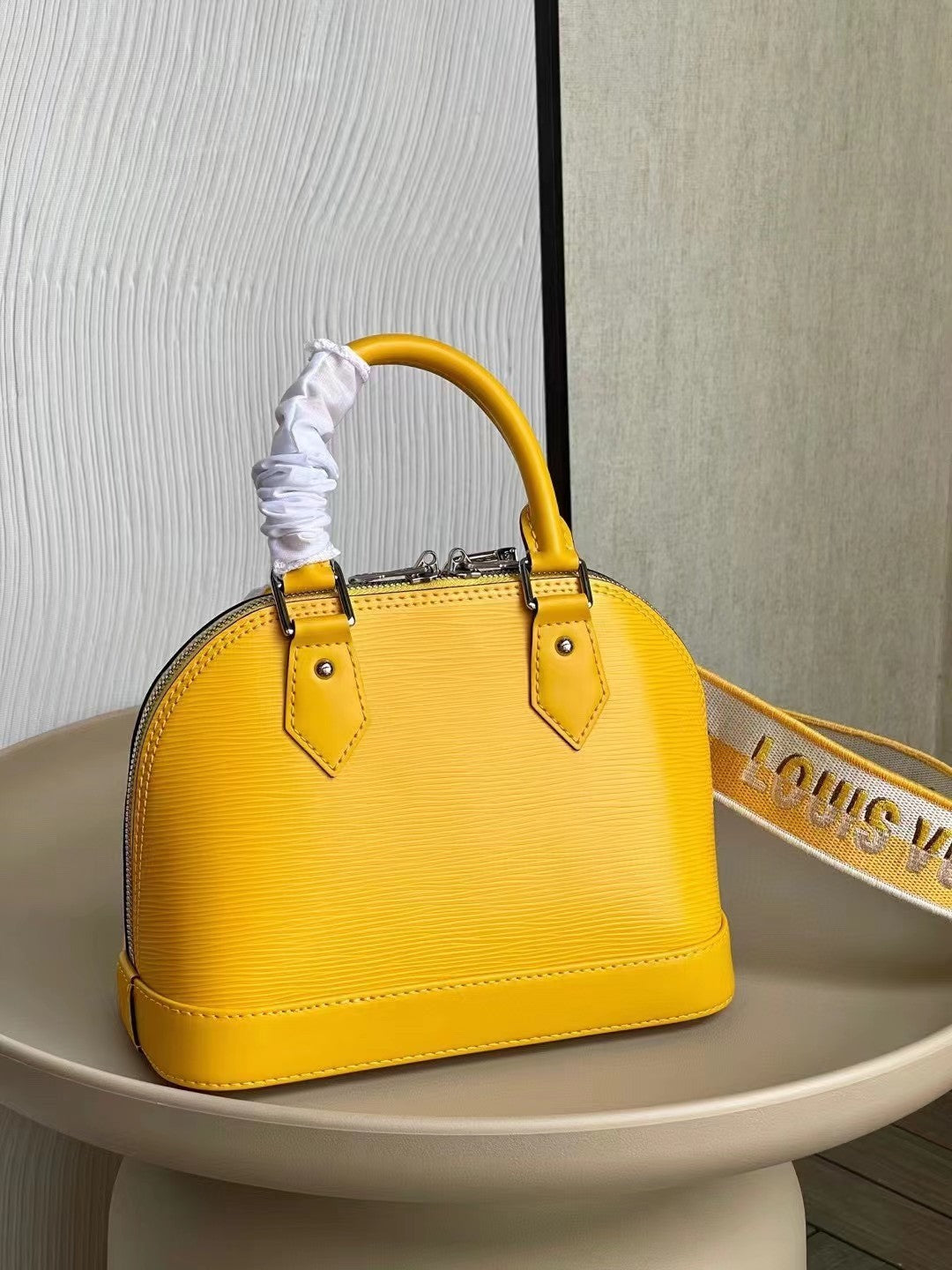 Louis Vuitton Alma Bb 23Cm Sunflower Yellow