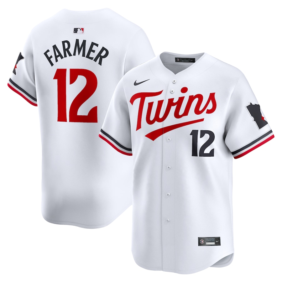 Kyle Farmer Minnesota Twins Home Limited Player Jersey White