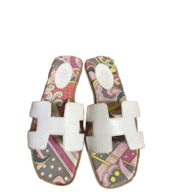 HERMES ORAN SANDAL PINK