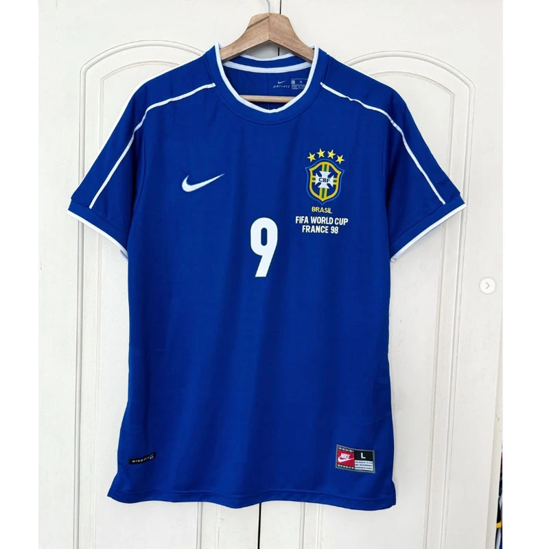 Retro 1998 Brazil away Football jersey retro