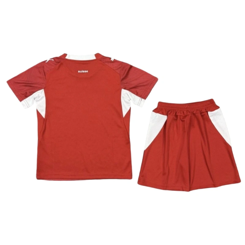 World Cup 2026 Switzerland Team Home Football Jersey kids version kits - JerseyFun