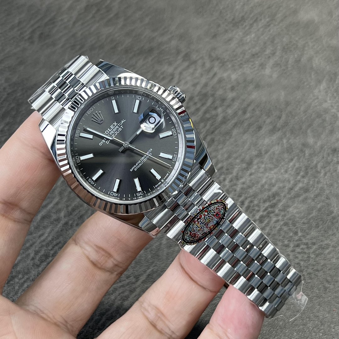 Rolex Datejust 41mm Rhodium Dial 126334 Jubilee