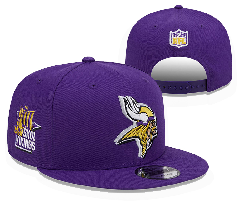 Minnesota Vikings Adjustable purple cap
