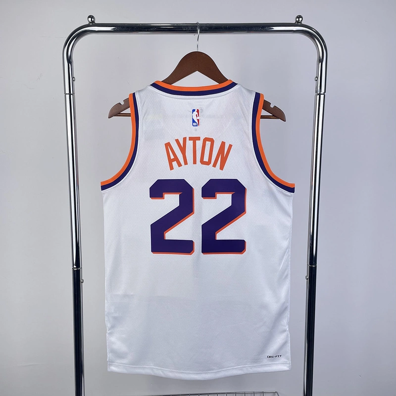 2024 NBA Phoenix Suns 22 AYTON Basketball Jersey