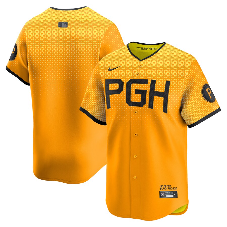 Pittsburgh Pirates City Connect Limited Jersey Gold
