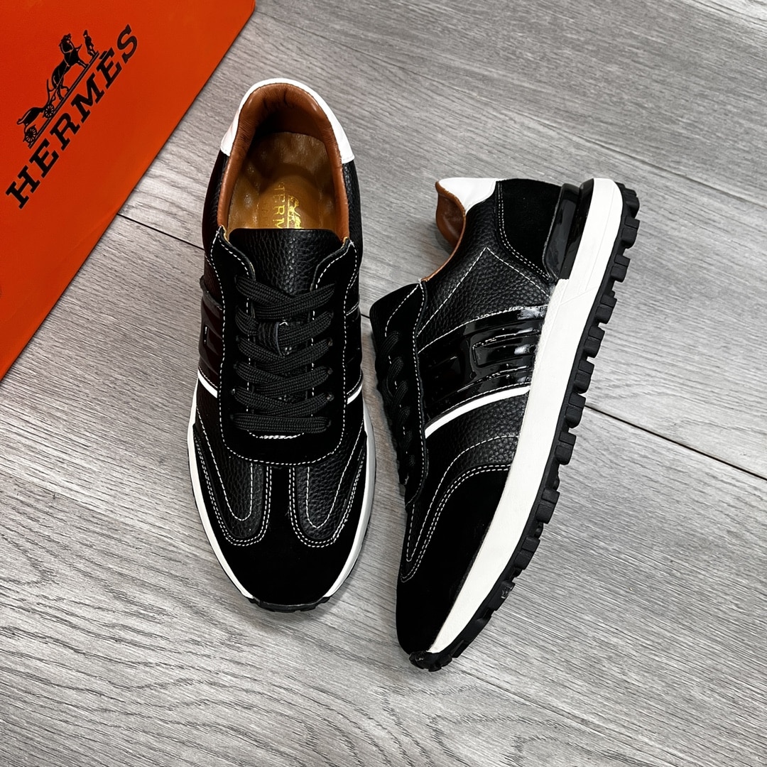 Hermes Trail Sneaker Black