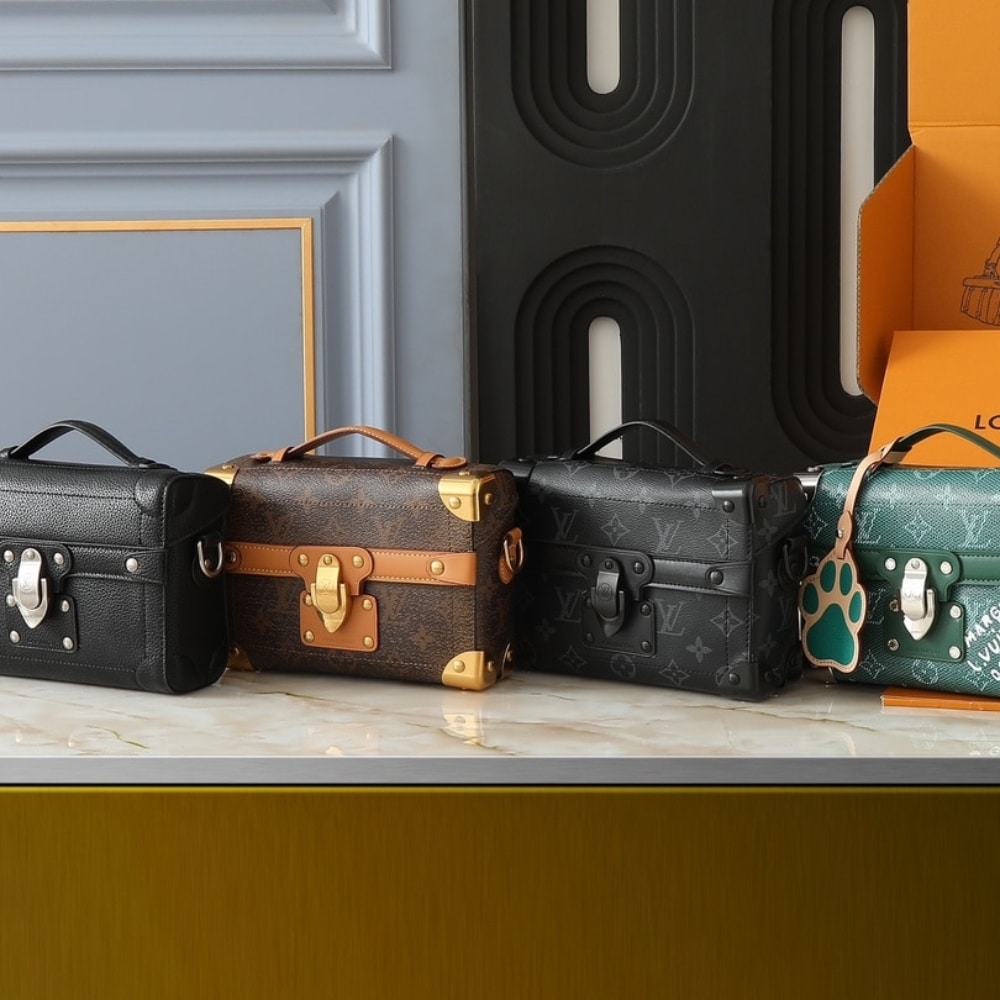 Louis Vuitton Soul Trunk Bag Black 19Cm M11516