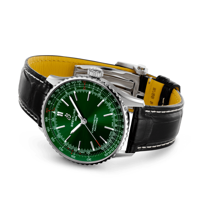 【2024 Hot Sale】Breitling Navitimer GREEN AMAZING DIAL