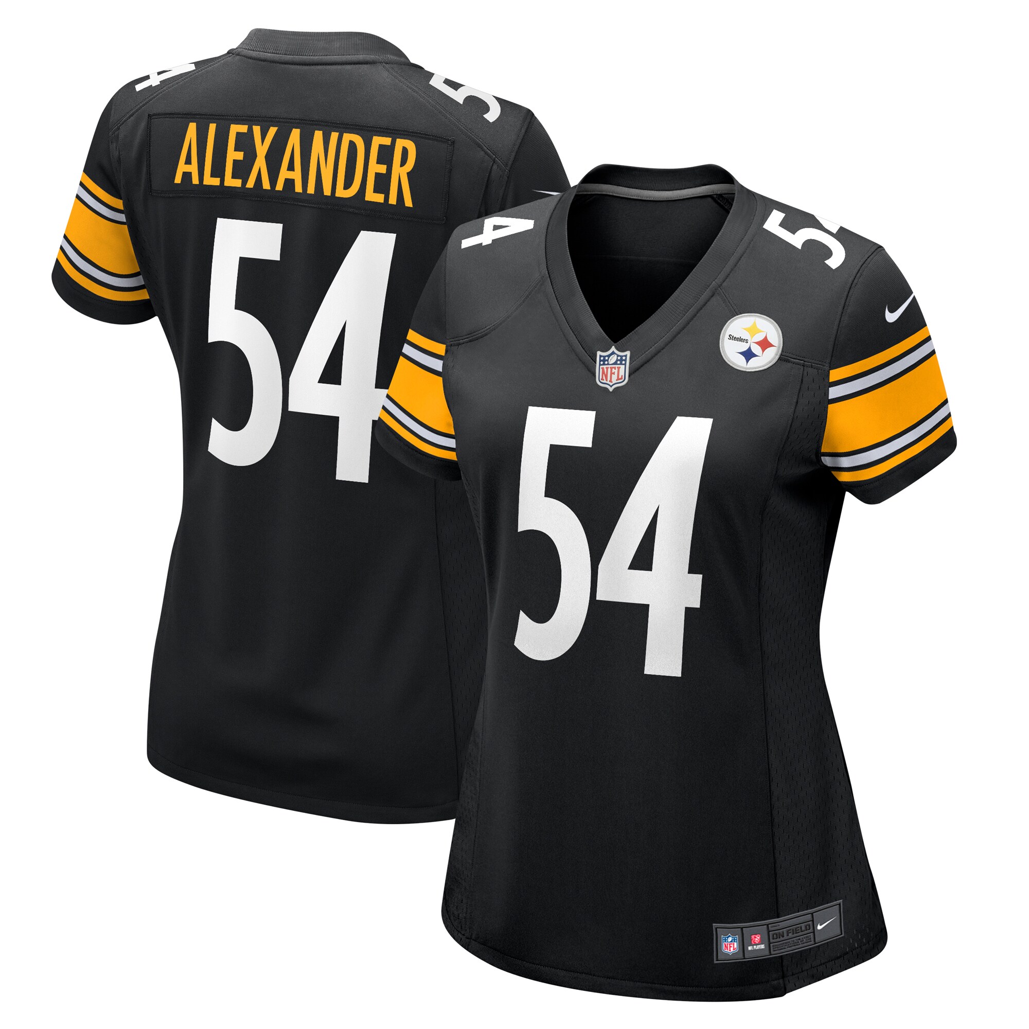 Kwon Alexander Pittsburgh Steelers Nike Women's  Game Jersey -  Black