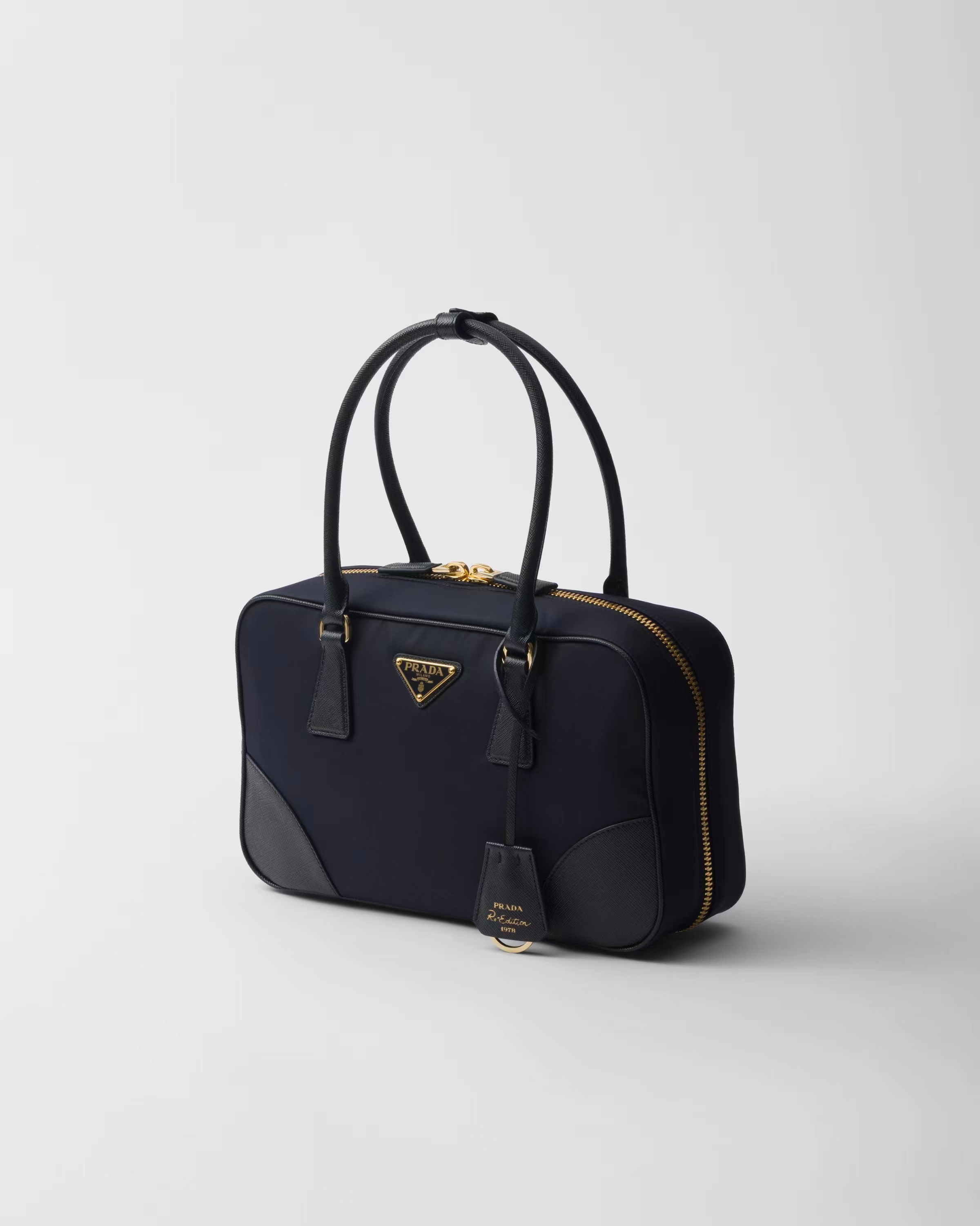 Prada Re-Edition 1978 medium Re-Nylon and Saffiano leather two-handle bag