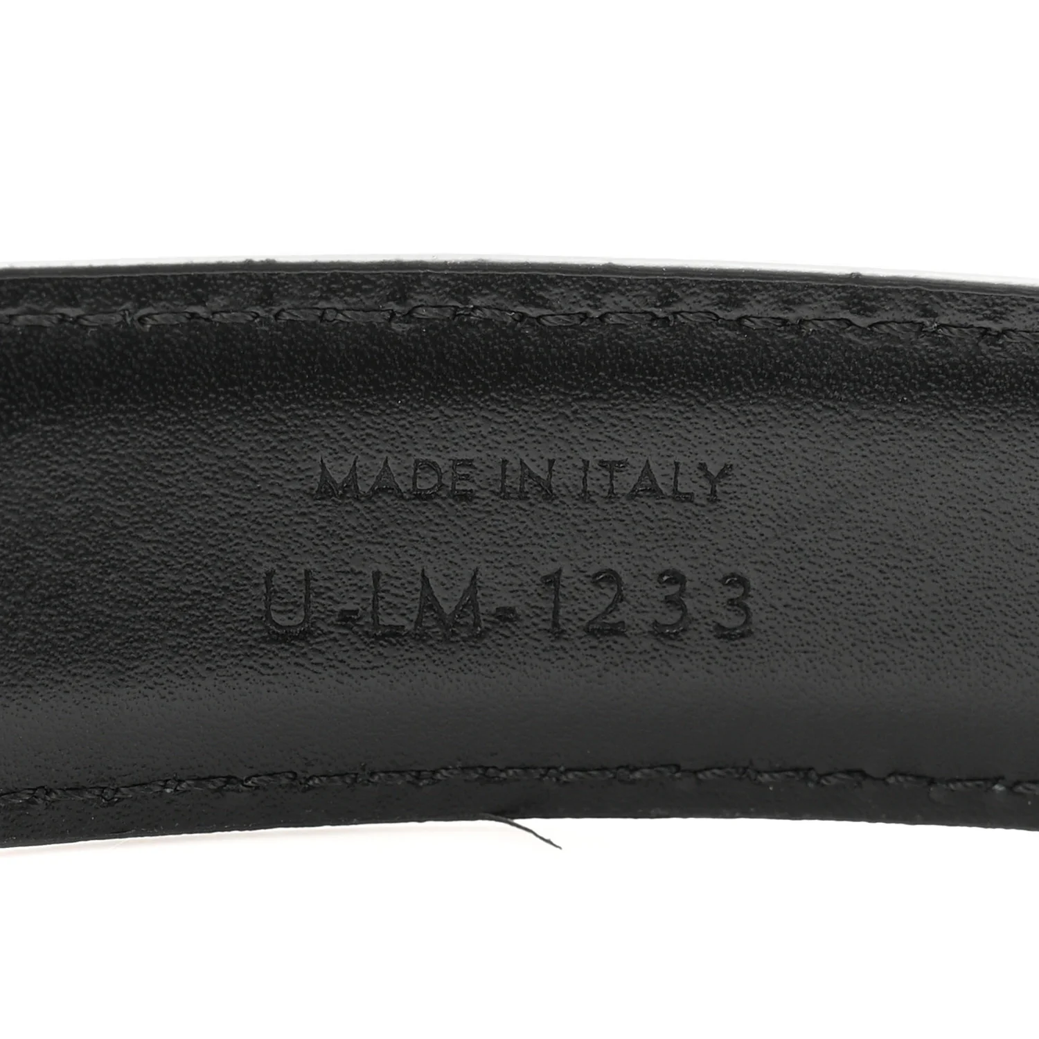 Box Calfskin Medium 25mm Triomphe 80 32 Belt Black