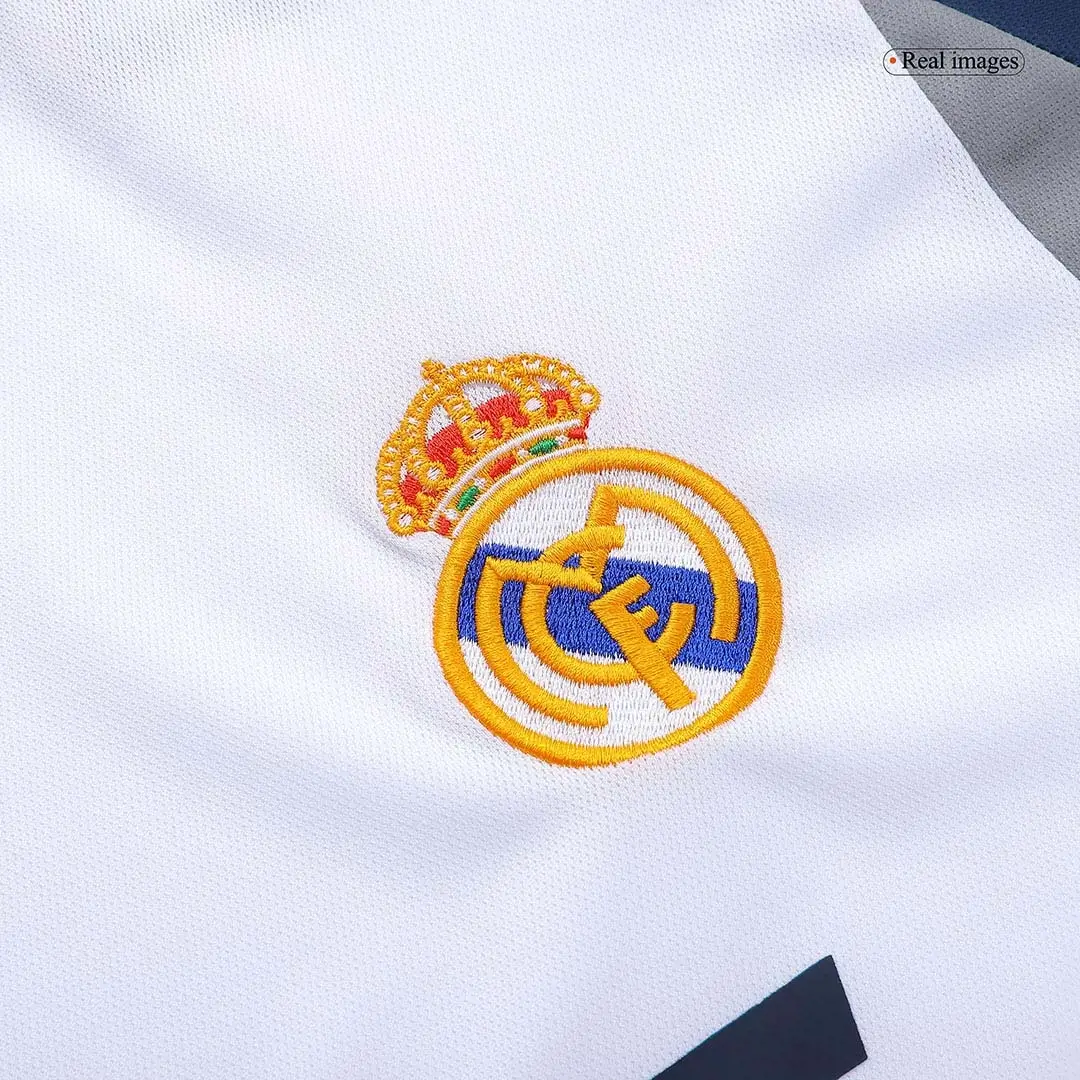 Figo #10 Real Madrid 2000/01 Home Retro Football Jersey