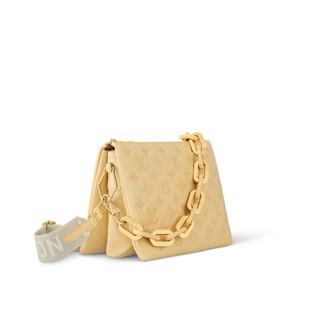 Louis Vuitton Coussin PM 26cm/10.2in Monogram Empreinte Leather Banane M23759 – Women