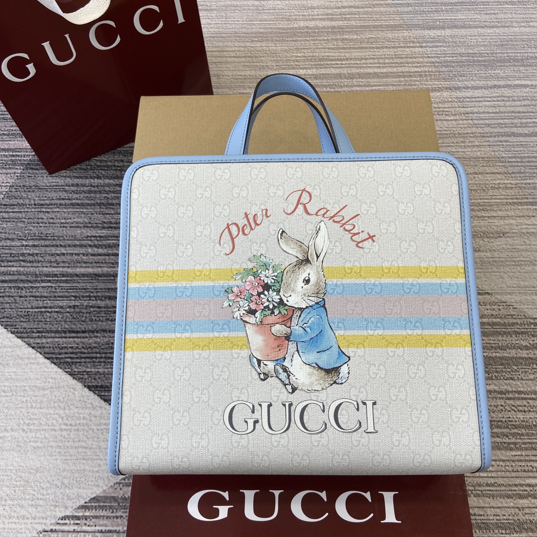 Gucci 2024 Pre-Fall Kids' Floral Tote