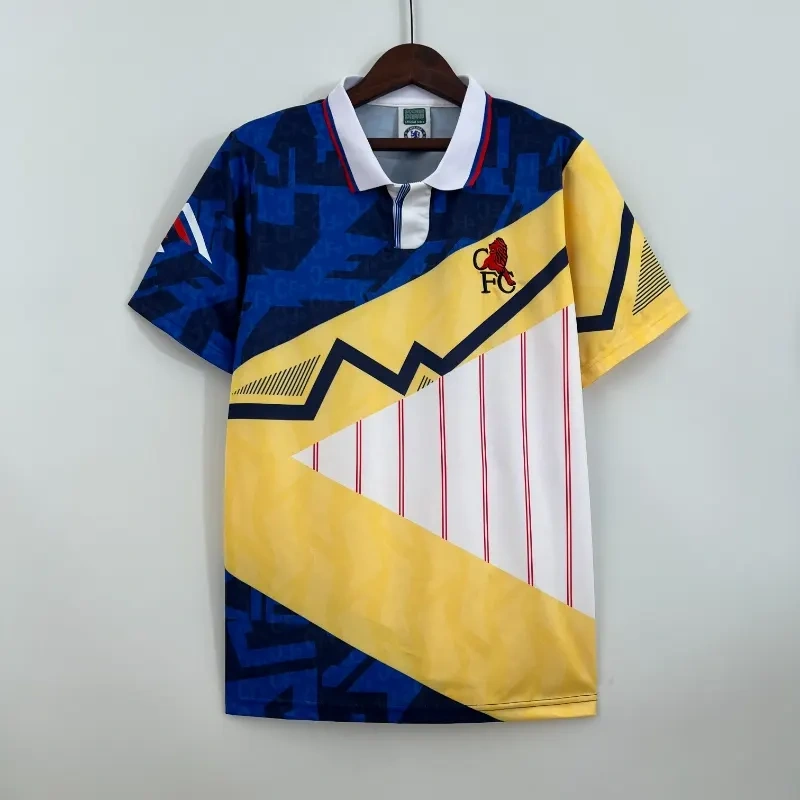 Retro 1990-91 Chelsea Away Football jersey retro