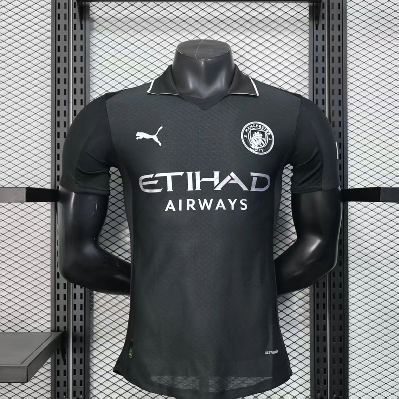 Player 2025-26 Manchester City Away football jersey