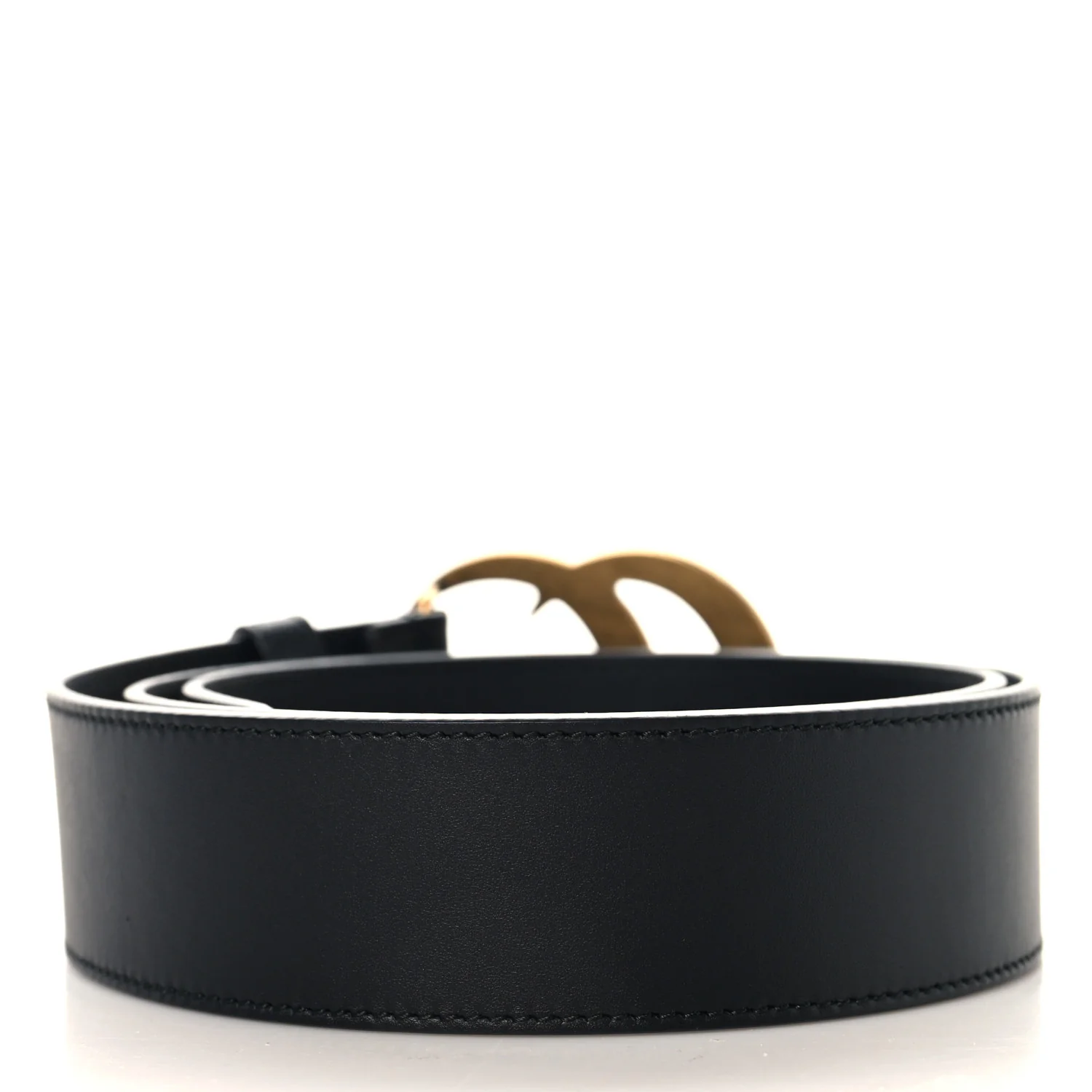Calfskin Double G 40mm Belt 85 34 Black