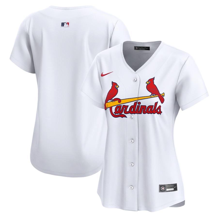 St. Louis Cardinals Women's Home Limited Jersey White