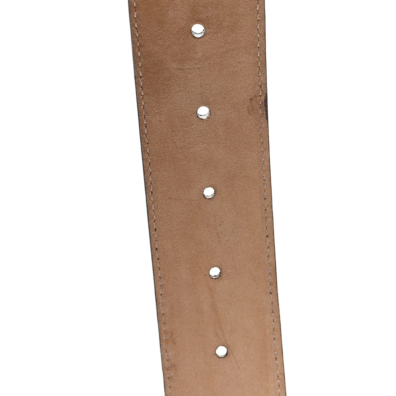Guccissima Signature Interlocking G 37mm Belt 95 38 Nut Brown