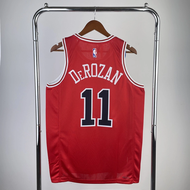 2023 NBA Chicago Bulls (11 DEROZAN) Basketball Jersey