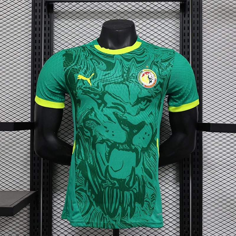 Player 2025 Senegal Green Football jersey