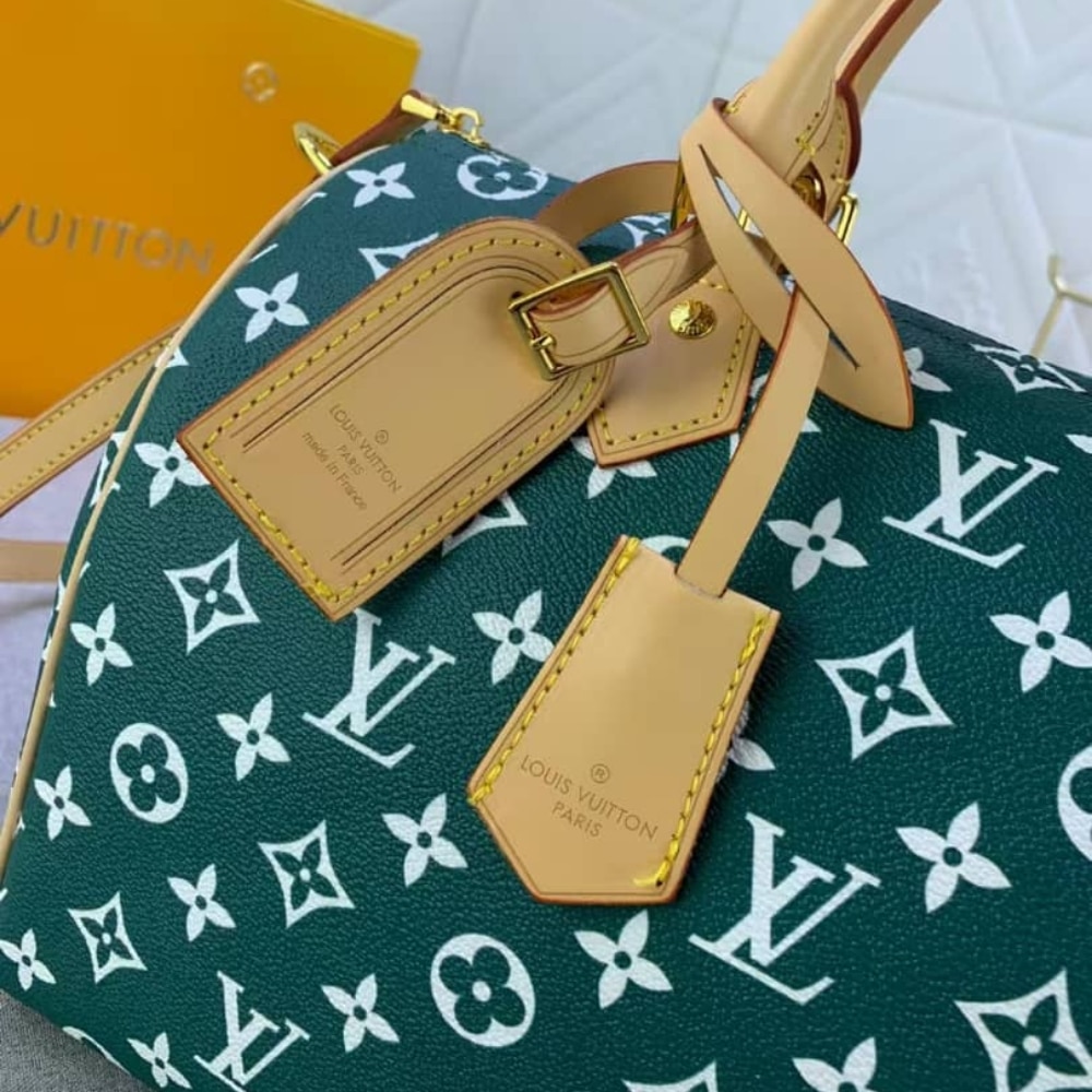 Louis Vuitton Speedy P9 Bandoulière 30 Green 30Cm M14077