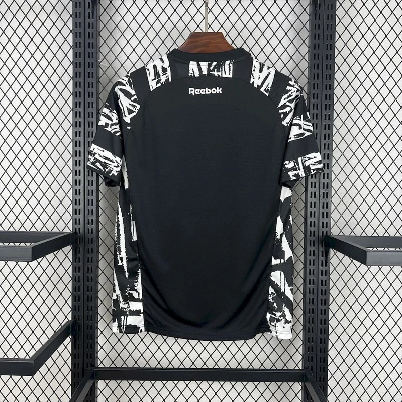 2025-26 Botafogo Black pre-match training suit Football jersey