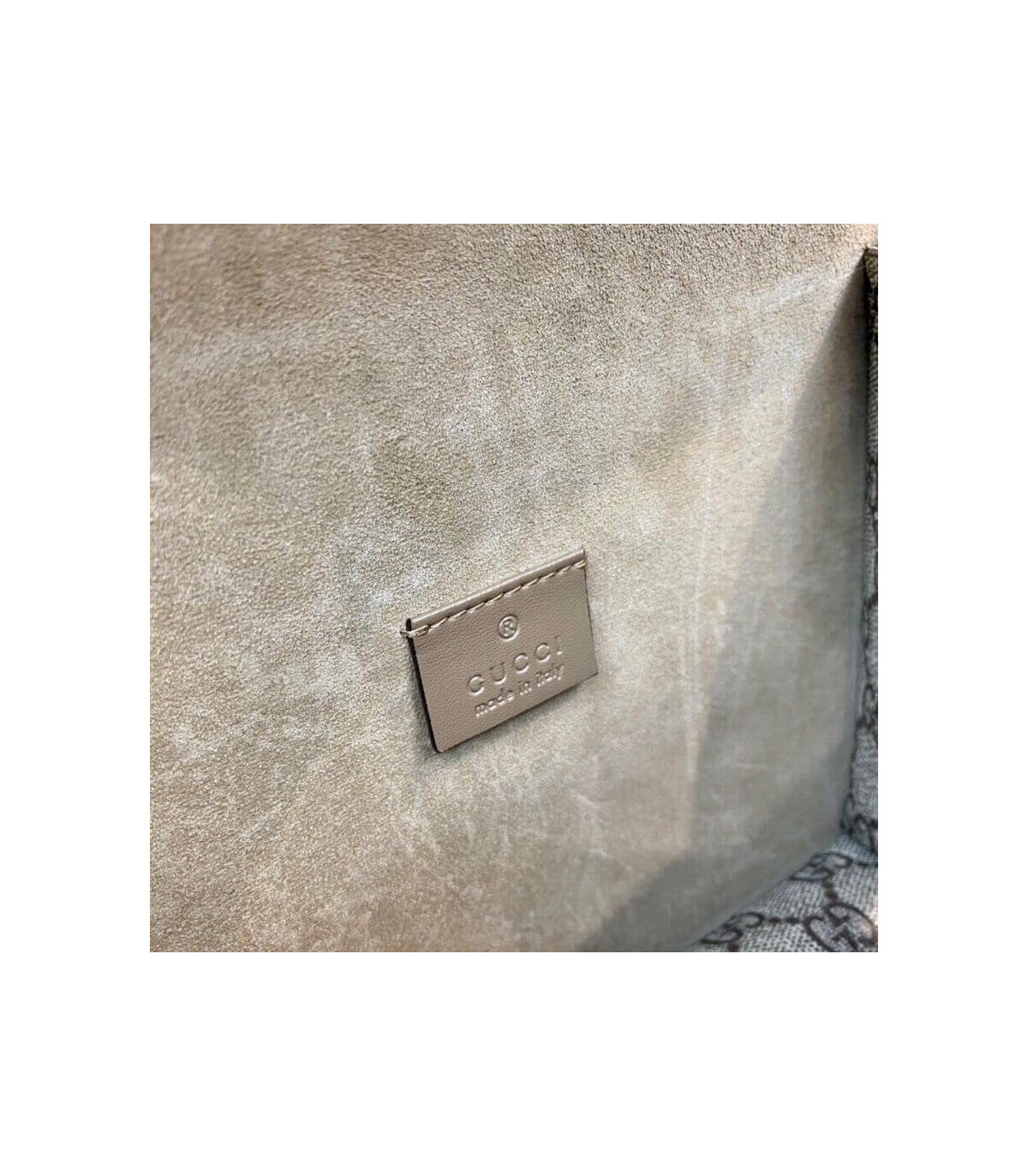 Gucci Dionysus GG Supreme Mini Bag Apricot