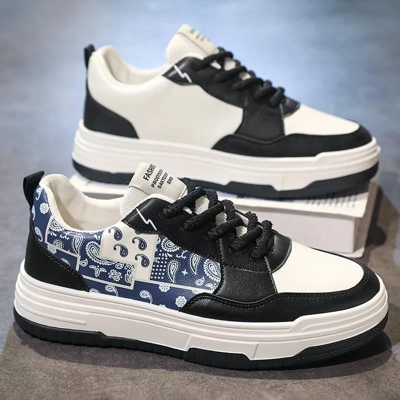 Male Sneakers Walking Hiking Outdoor Footwear Men’s Sports Shoes Trendy All-match Spring and Autumn Main Push Wear-Resistant