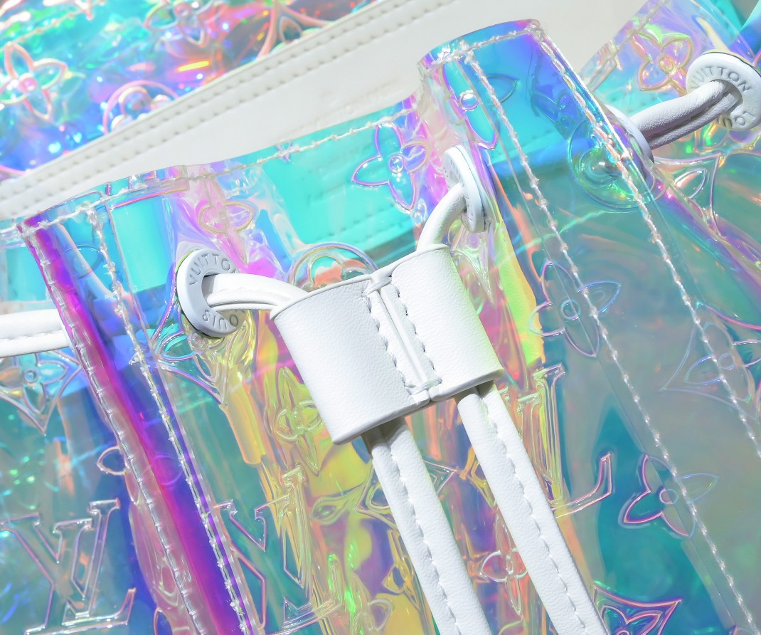 Louis Vuitton X Virgil Abloh Pvc Prism Christopher Backpack Honogram 49Cm M53286