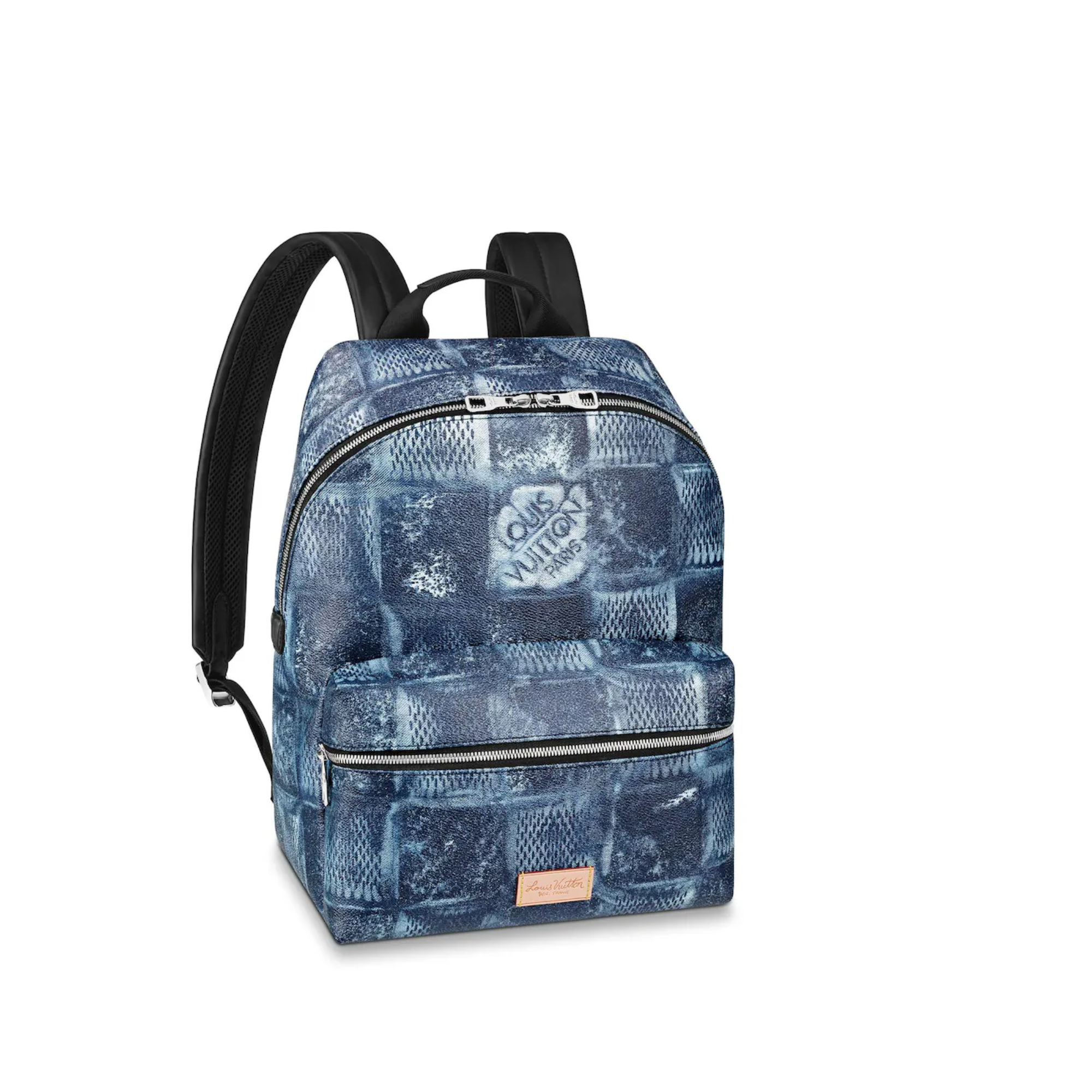 Louis Vuitton Discovery Backpack Pm Damier Blue 15.7In/40Cm