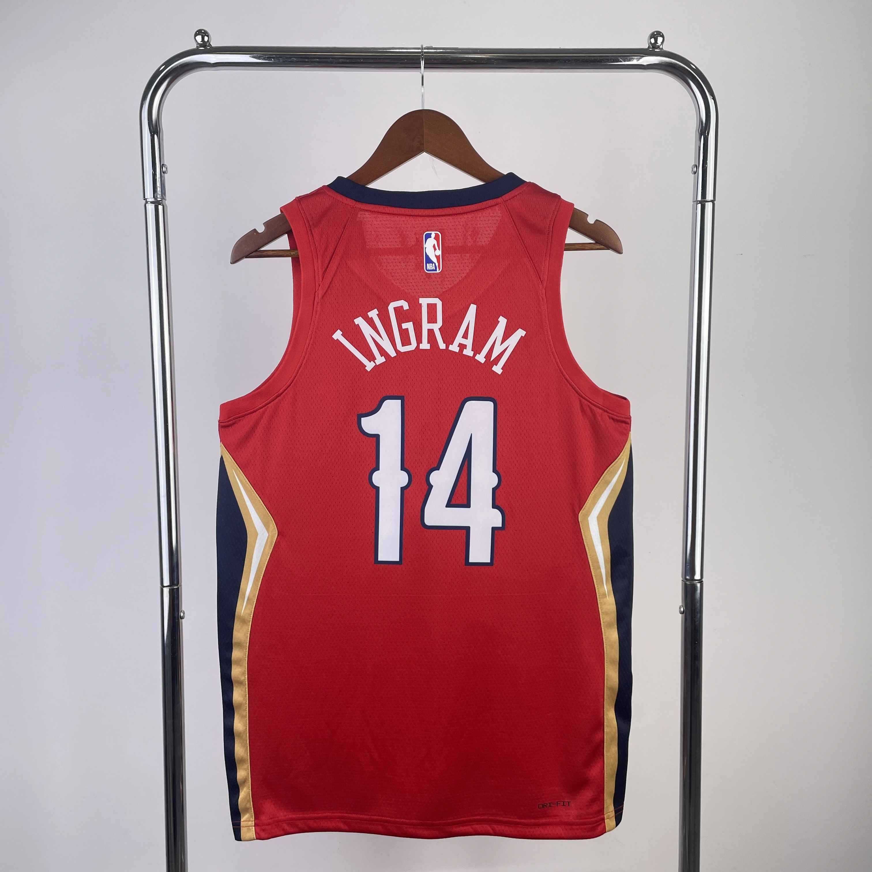 2023 NBA New Orleans Pelicans 14 INGRAM Basketball Jersey