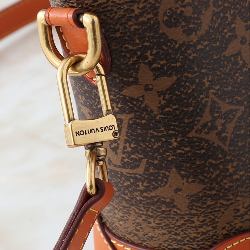 Louis Vuitton Steamer Bag 15 Brown 16.5Cm M11630
