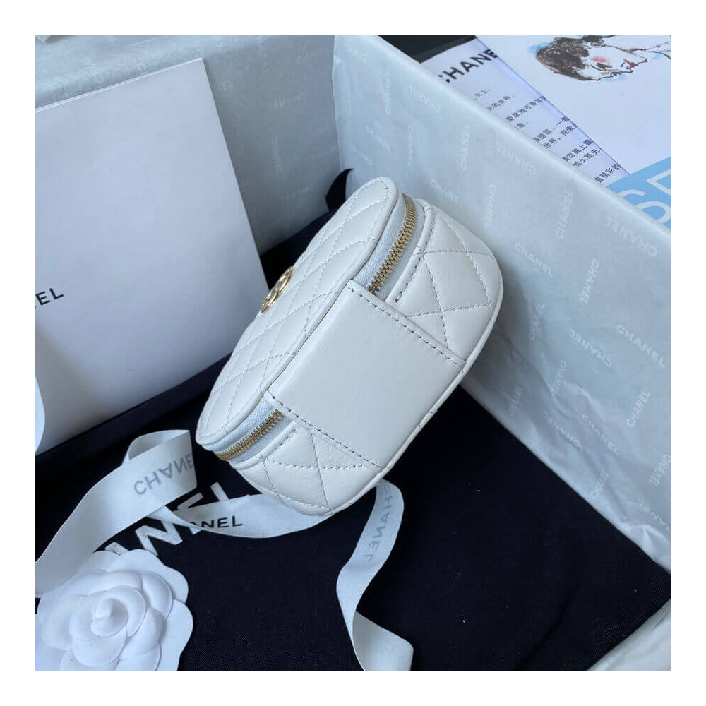 Chanel Small Vanity Case Lambskin