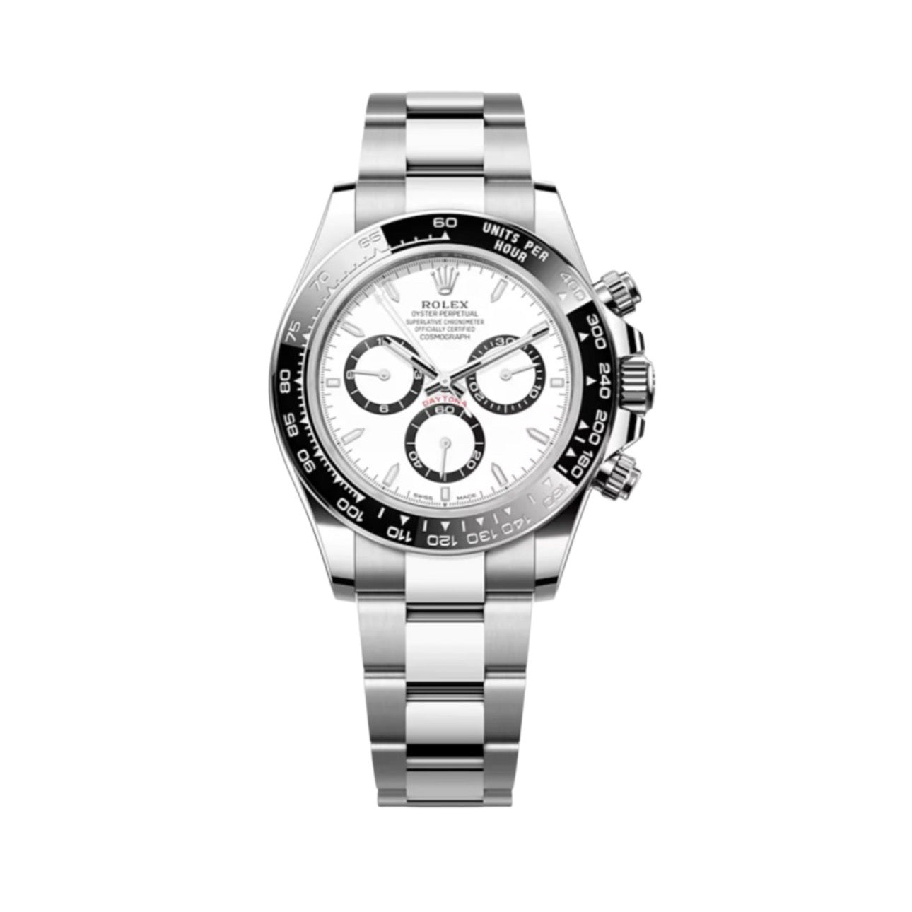 Rolex Daytona “Panda” 40 mm White Dial 126500LN