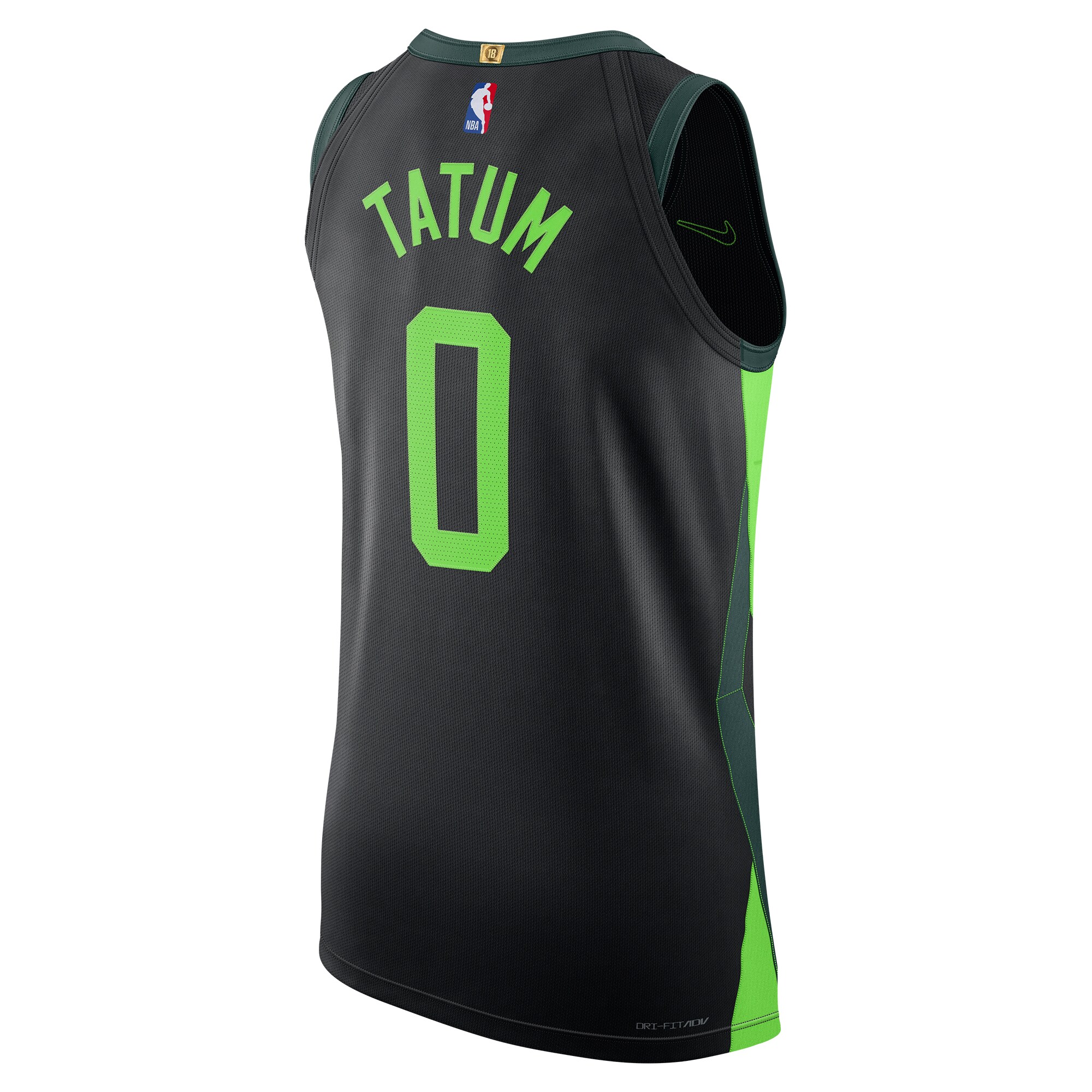 Men's Boston Celtics Jayson Tatum Black 2024/25  Player Jersey - City Edition