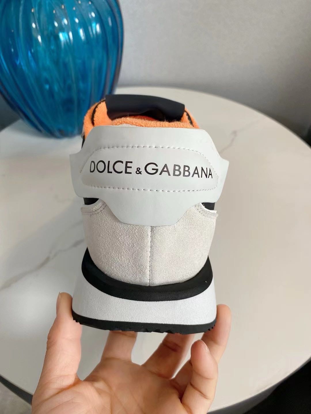 DOLCE & GABBANA Mixed-material DG CUSHION sneakers