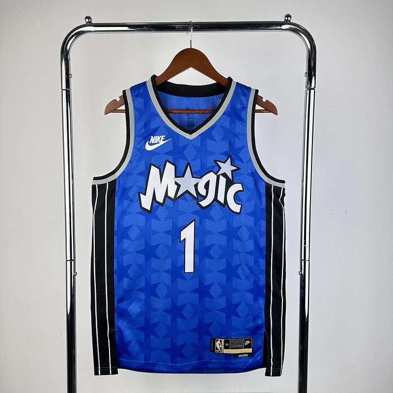 2024 NBA Orlando Magic 1 McGrady Basketball Jersey
