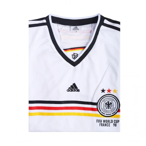 Germany 1998 Home Retro Football Jersey