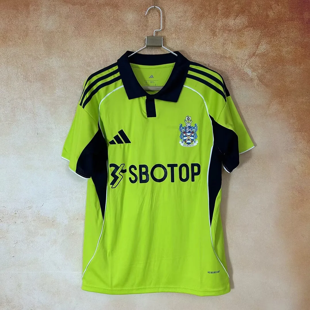 2025/2026 Premier League Fulham Team Away Football Jersey