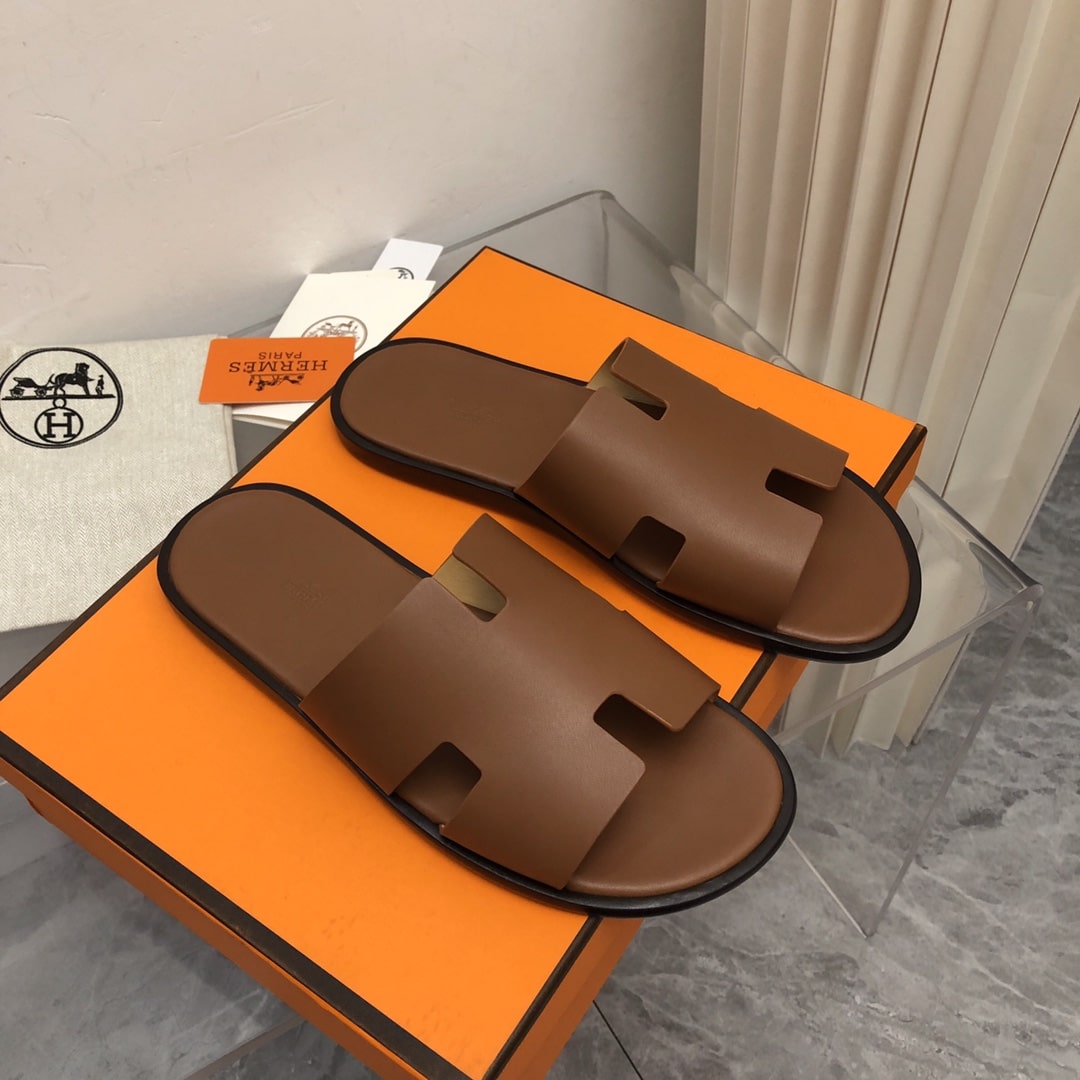 Hermes Izmir Sandal Brown H041141Zh03410