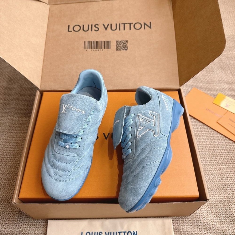 Louis Vuitton Lv Footprint Soccer Blue 1ahtyw