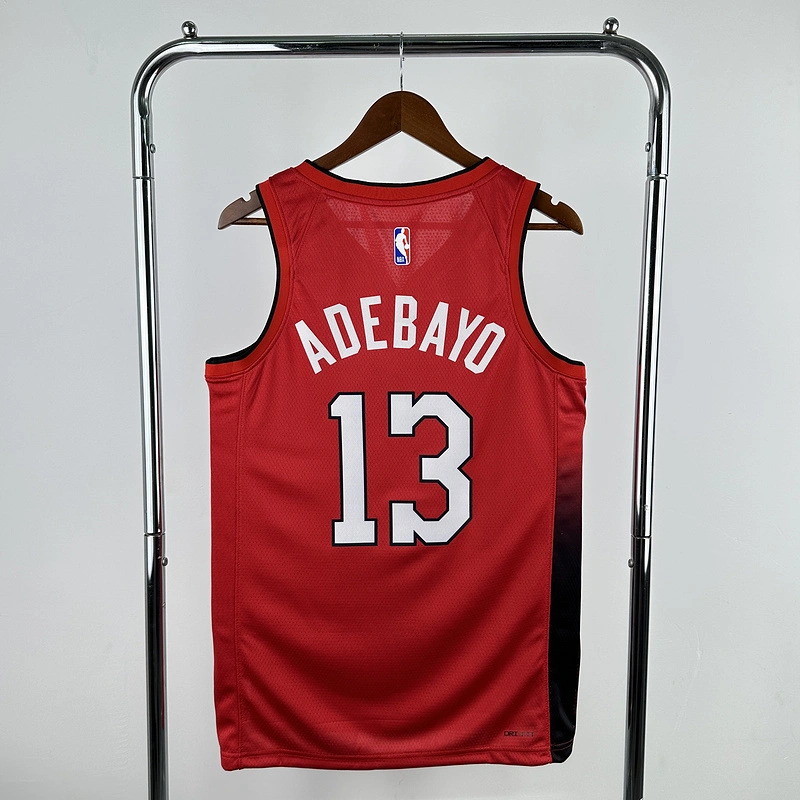 2025 NBA Miami Heat 13 ADEBAYO Basketball Jersey